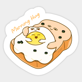 Morning Hug Sticker